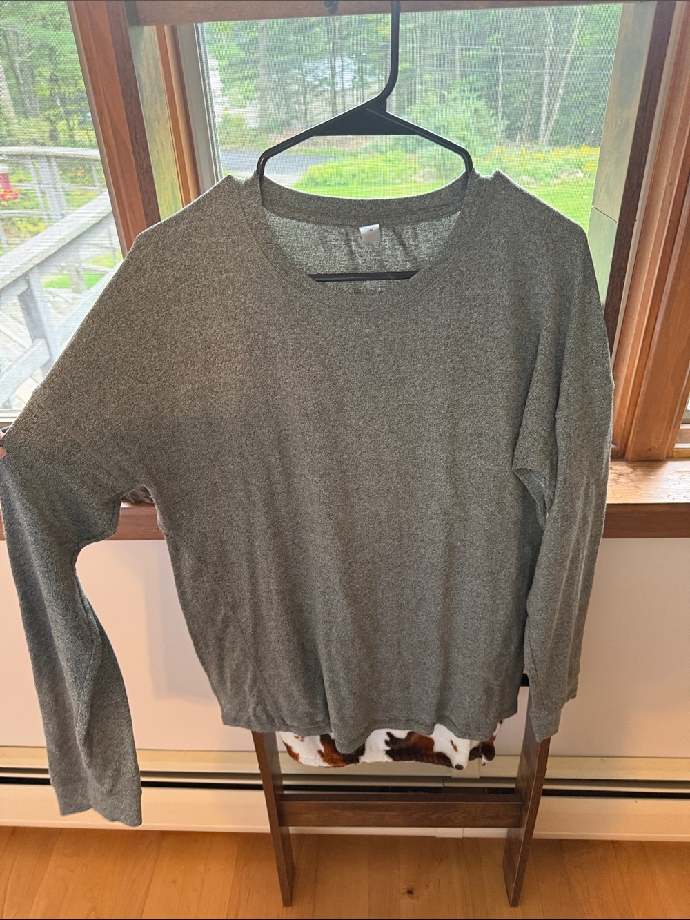 Women's Gray Lightweight Longsleeve